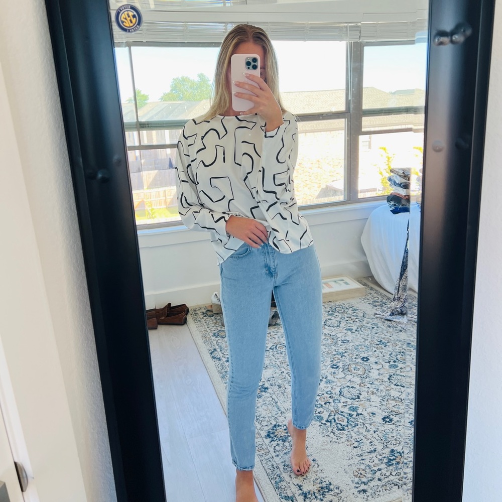 Split Back Blouse - image 1